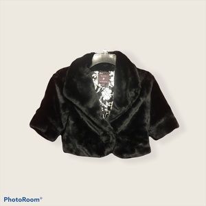 fur shrug women’s small S